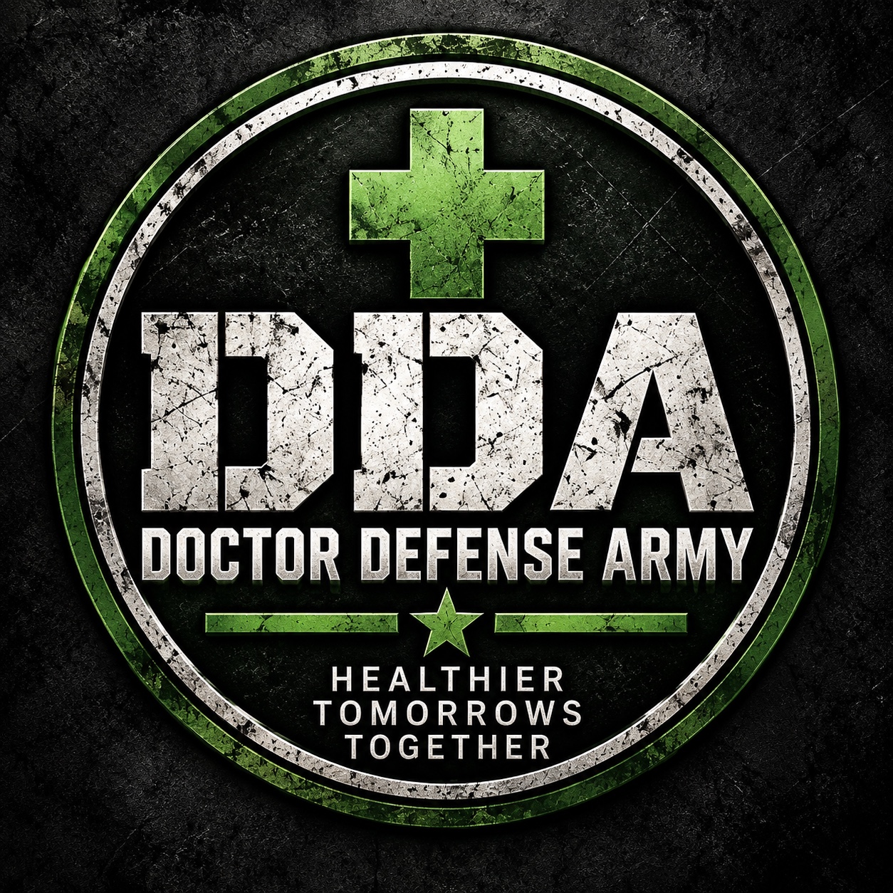 DDA Doctor Defense Army badge